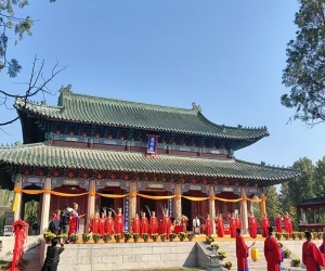 仲子诞辰2568周年祭祀典礼在泗水仲庙举行